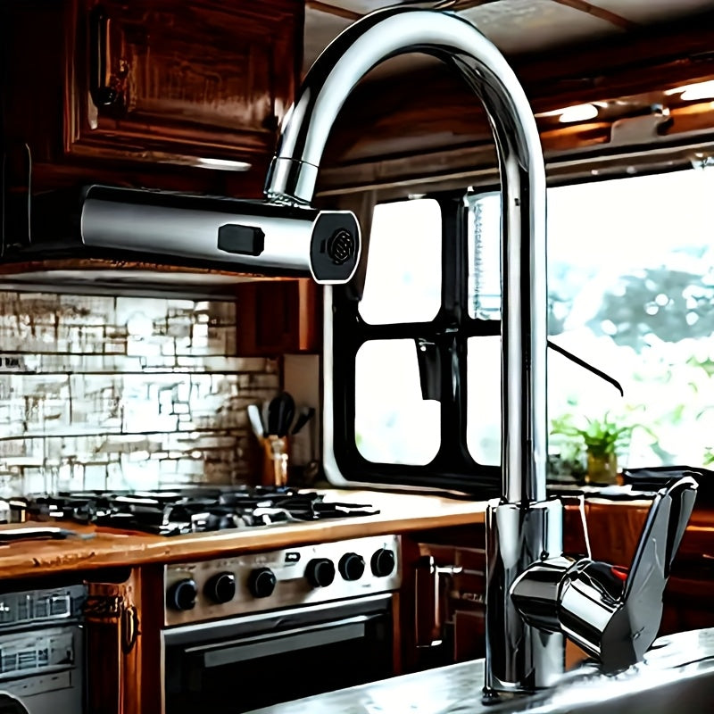 1pc Multifunctional RV Faucet, Suitable for RV Kitchens, Sink Faucet Replacement Accessory, a Must-Have for Households.