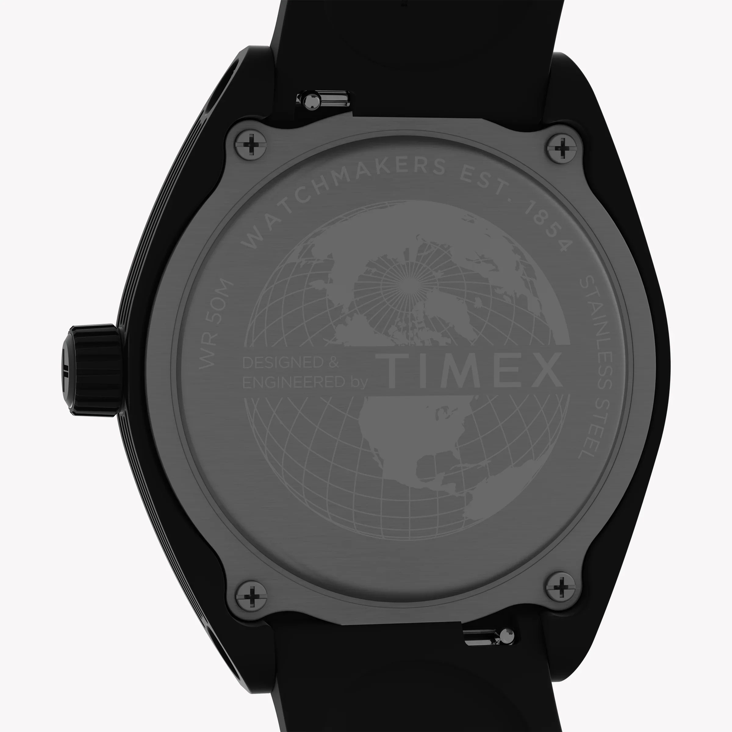 Timex Unisex Eco Ceramic Black Case Watch, Black Strap | Tw2w42400-2