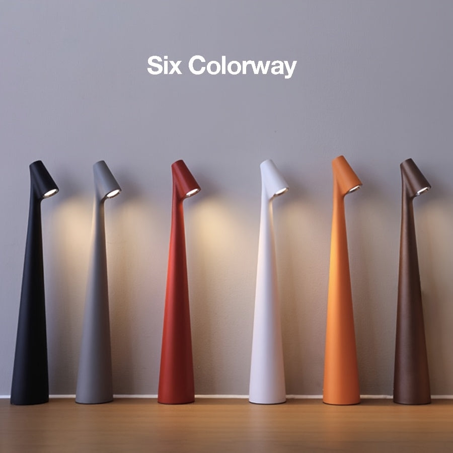 Portable LED Table Lamp, Touch Control LED Table Lamp, Modern Design Table Lamp, Rechargeable LED Table Lamp for Home Decoration.