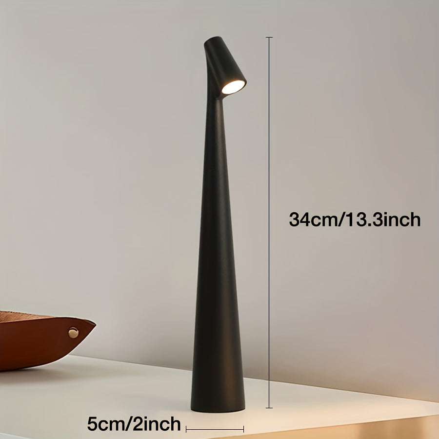 Portable LED Table Lamp, Touch Control LED Table Lamp, Modern Design Table Lamp, Rechargeable LED Table Lamp for Home Decoration.