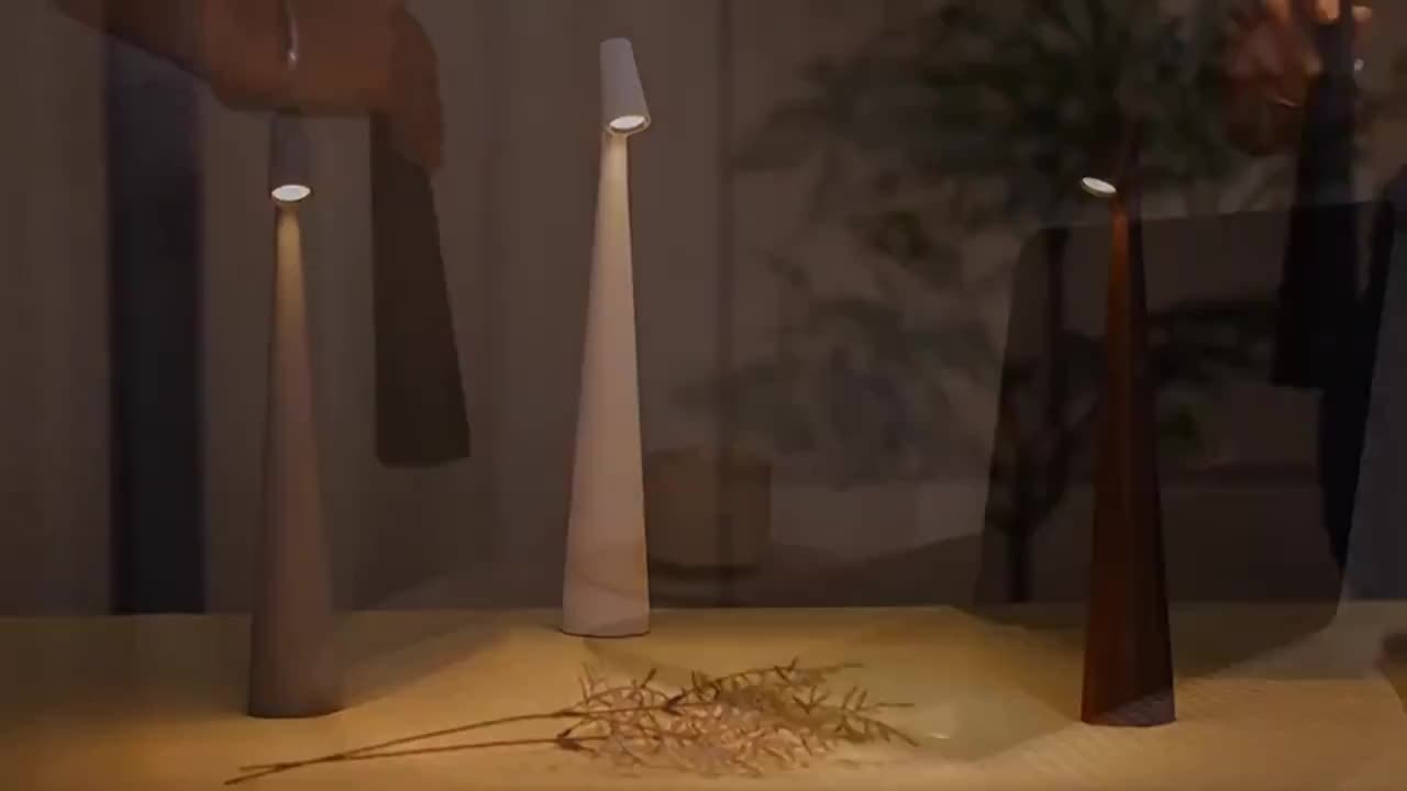 Portable LED Table Lamp, Touch Control LED Table Lamp, Modern Design Table Lamp, Rechargeable LED Table Lamp for Home Decoration.