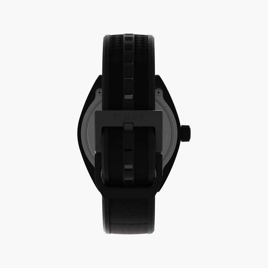 Timex Unisex Eco Ceramic Black Case Watch, Black Strap | Tw2w42400-1
