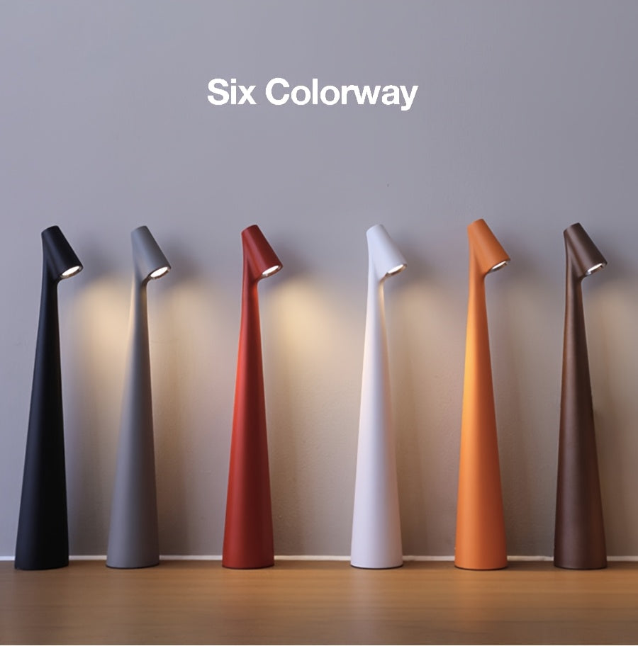 Portable LED Table Lamp, Touch Control LED Table Lamp, Modern Design Table Lamp, Rechargeable LED Table Lamp for Home Decoration.