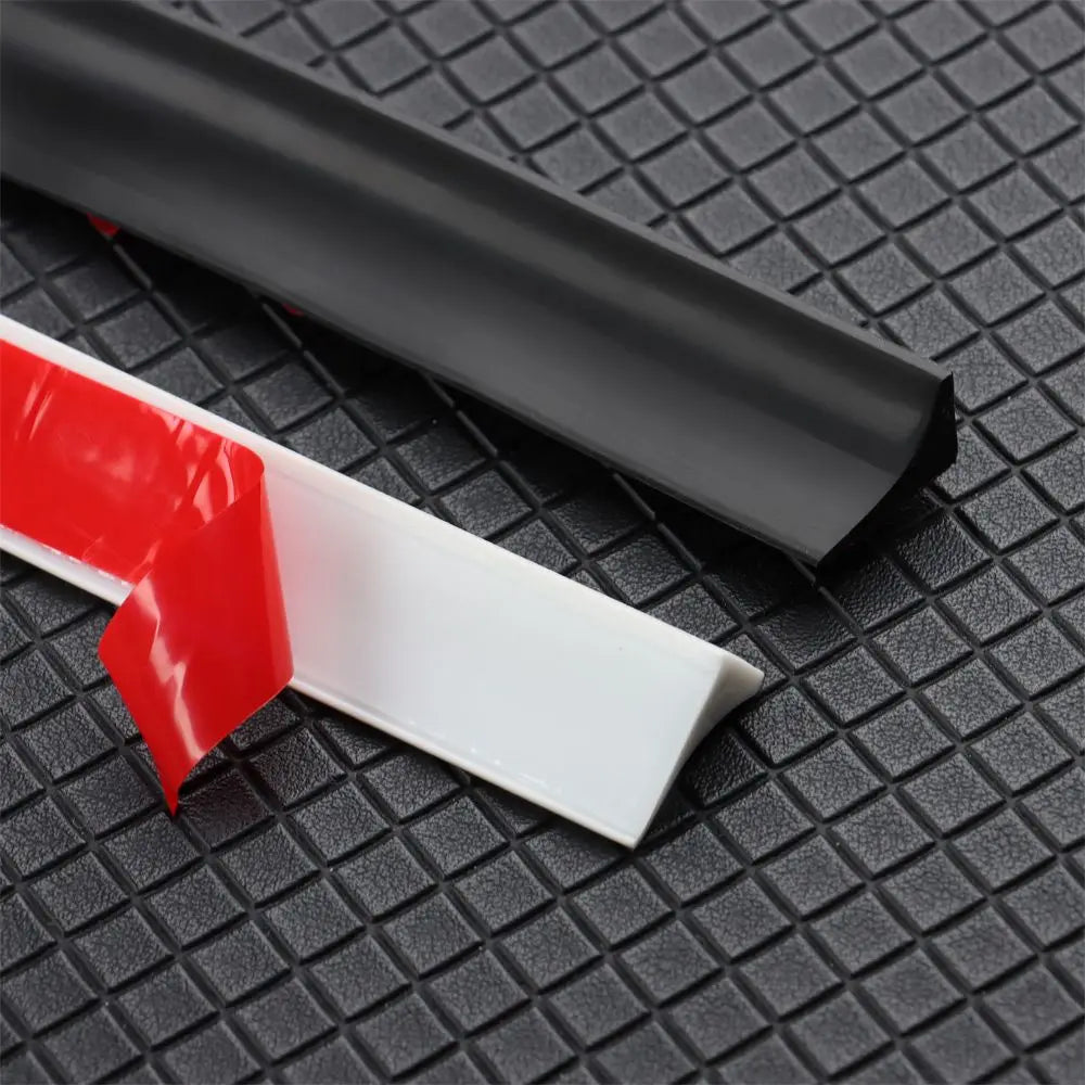 1PC Self-Adhesive Silicone Water Retaining Strip Bathroom Water Stopper Bendable Door Bottom Sealing Strip Shower Dam Barrier