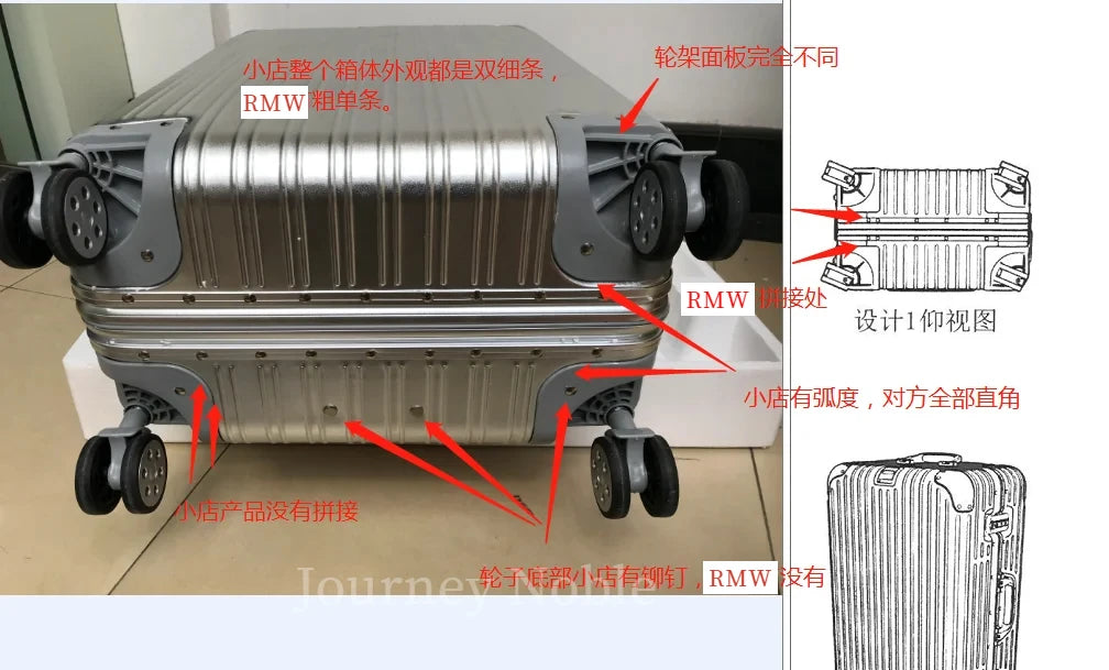 High Quality 100% Aluminum-magnesium alloy material 20/24/26/29 size travel Luggage Spinner brand Travel Suitcase