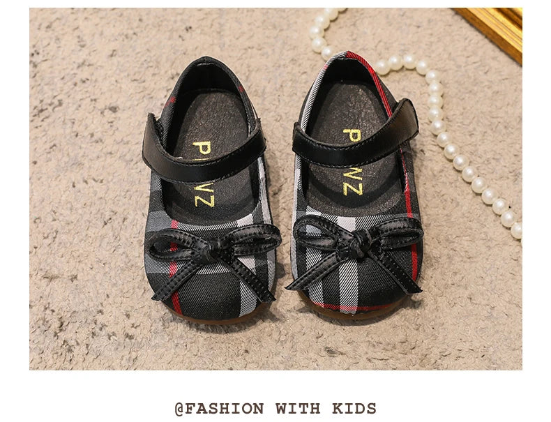 NEW Classic Winter Princess Shoes Baby Soft-solar Toddler Shoes Girl Children Plate Cloth Single Shoes 0-3 Years Old Bow Sandals
