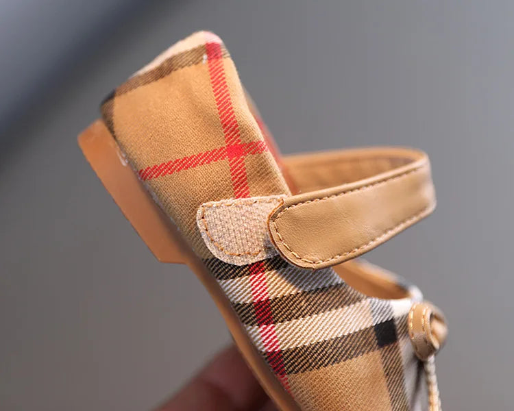 NEW Classic Winter Princess Shoes Baby Soft-solar Toddler Shoes Girl Children Plate Cloth Single Shoes 0-3 Years Old Bow Sandals