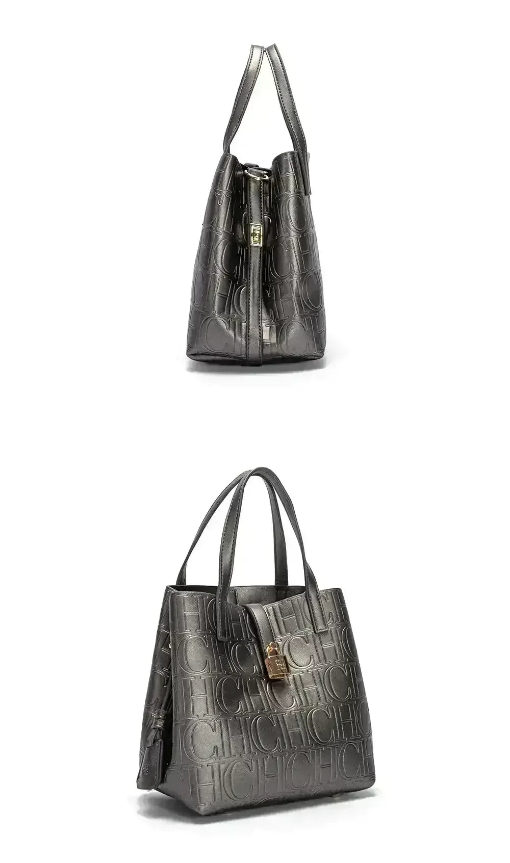 Embossed Ladies Crossbody Bag Letter Printing Design Ladies Handbag Large Capacity Tote Bag Elegant Temperament Ladies Should