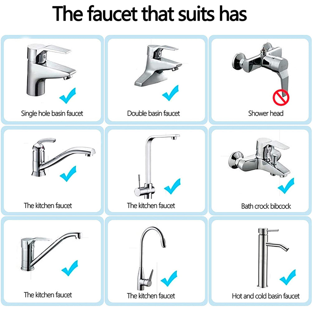Aerators Water Saving Faucet Tap Nozzle Thread Replaceable Kitchen Faucet Filter Mouth Bathroom Faucet Bubbler Bathroom Parts