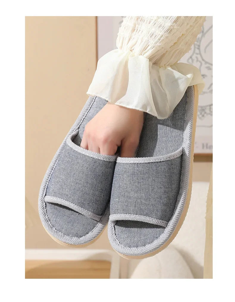 Thickened Anti-slip Disposable Slippers For Hotel Bathhouse Beauty Salon Home Use Wholesale For Men Summer Season