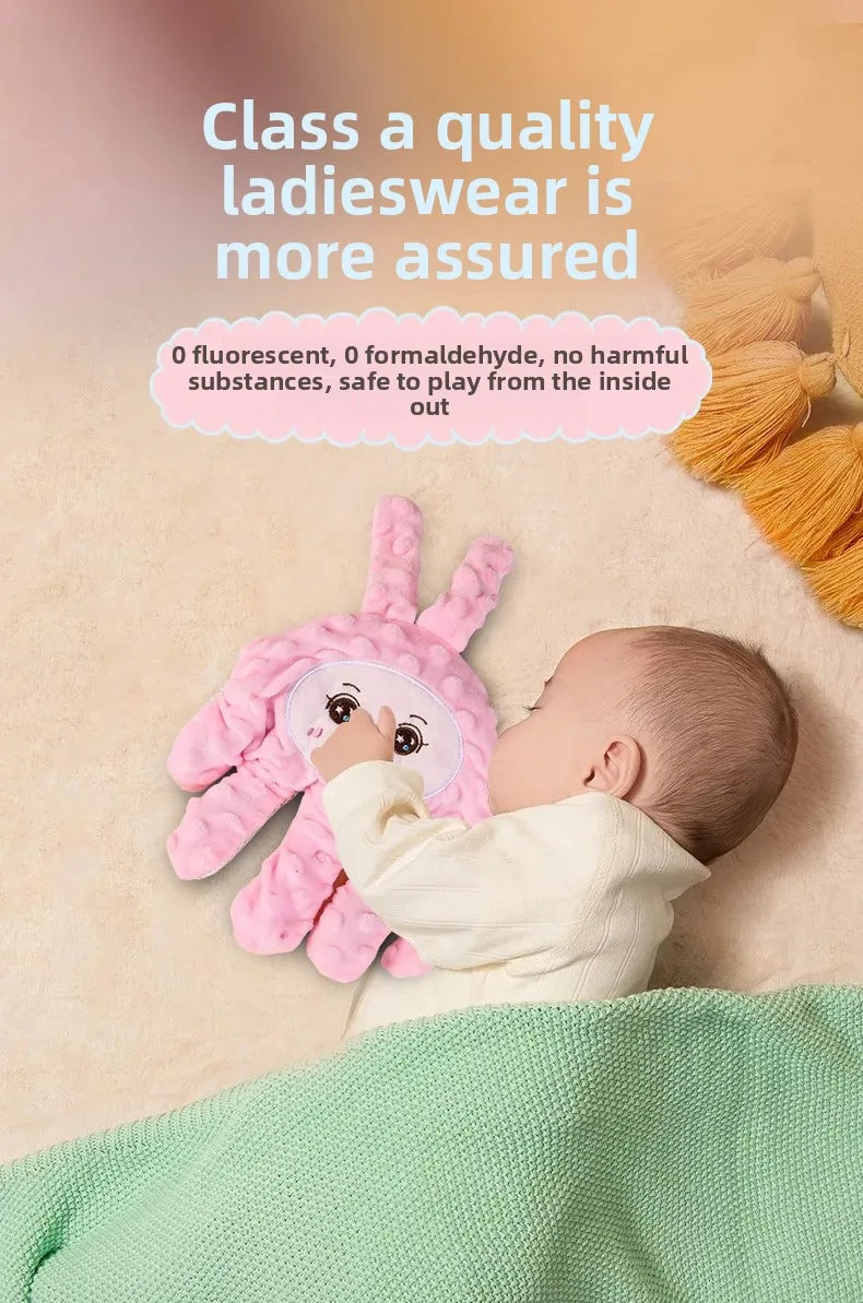 0-3Y Electric Baby Soothing Palm Hand Automatic Patting Sleep Companion Beater Sleeping Aid Pillow soother Toys for Calming Baby