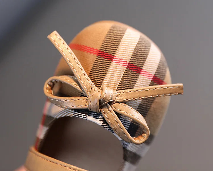 NEW Classic Winter Princess Shoes Baby Soft-solar Toddler Shoes Girl Children Plate Cloth Single Shoes 0-3 Years Old Bow Sandals
