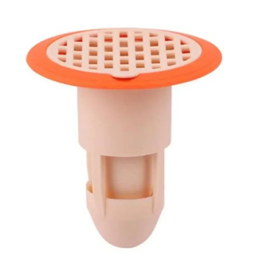 Bath Shower Floor Strainer Cover Plug Trap Silicone Anti-odor Sink Bathroom Water Drain Filter Insect Prevention Deodorant New