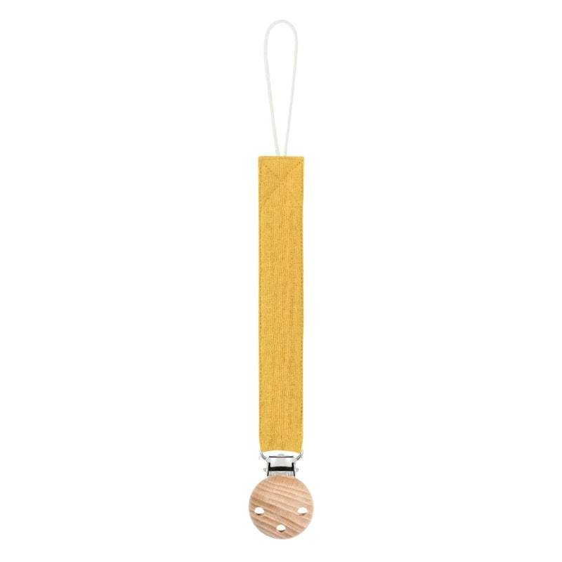 N80C Cotton Cloth Pacifier Clip Baby Teether Toy Hanging Rope Chain Soother Newborn Essential Nursing Product