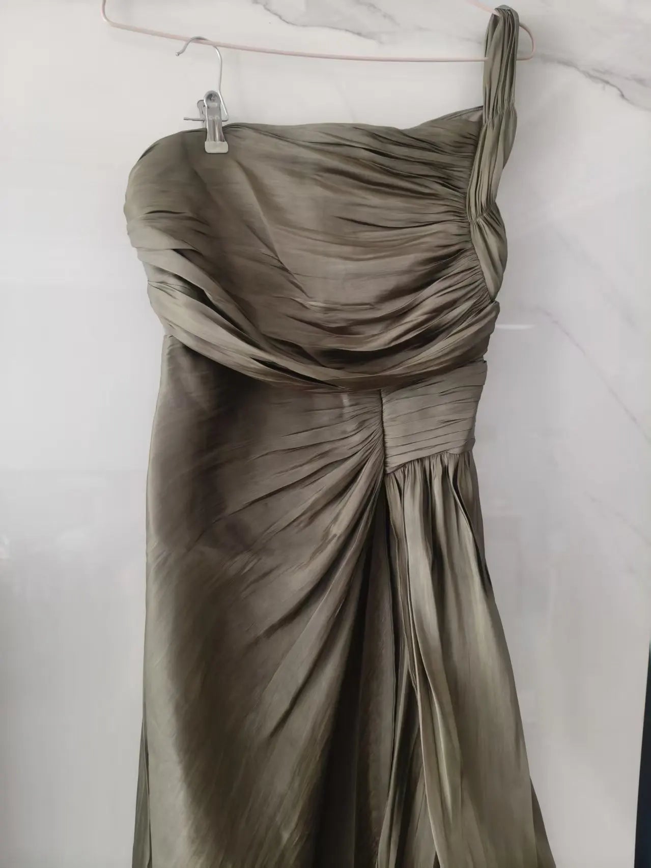 2025 Spring Summer New Fashion Pleated Dress for Women Chic Elegant Off Shoulder Sleeveless High Waist Evening Long Dresses