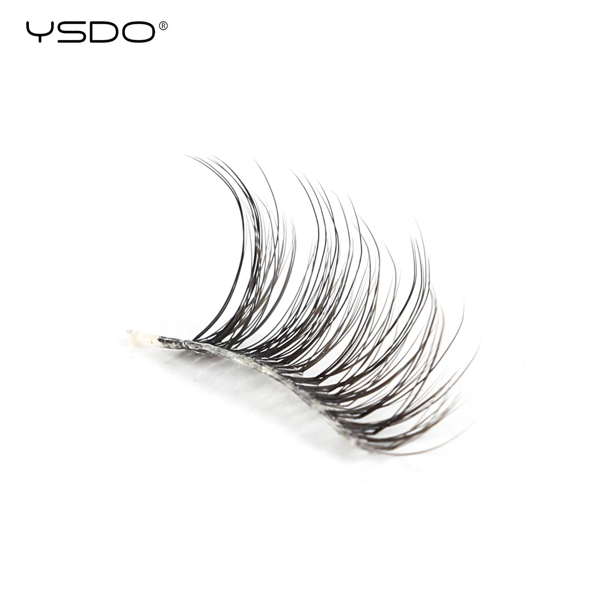 YSDO Fox Eye lashes 3/10 Pairs Lashes 3D Mink Natural Lashes Soft Cat Eye Lashes Extension Fluffy Lashes Makeup Half Eyelashes