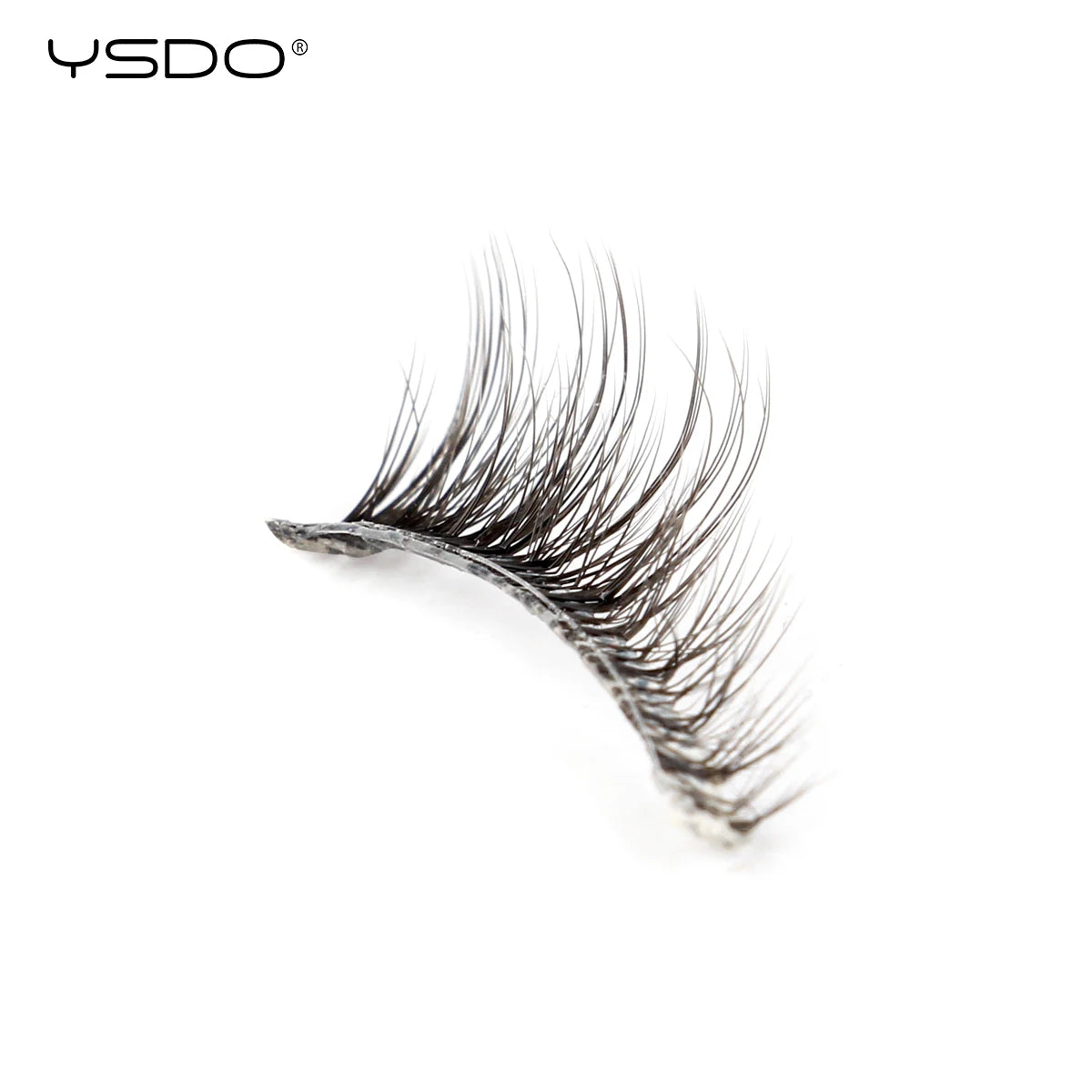 YSDO Fox Eye lashes 3/10 Pairs Lashes 3D Mink Natural Lashes Soft Cat Eye Lashes Extension Fluffy Lashes Makeup Half Eyelashes