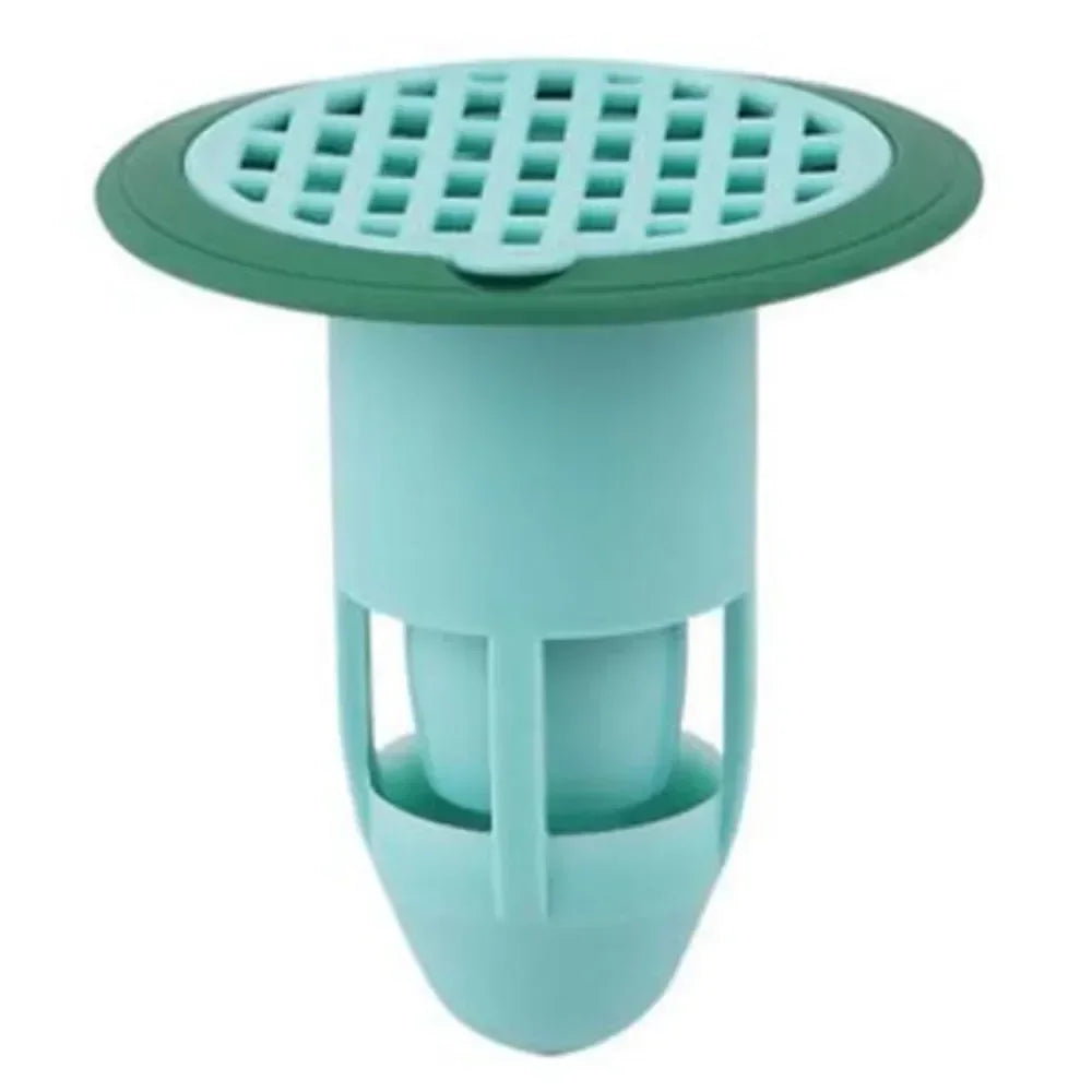 Bath Shower Floor Strainer Cover Plug Trap Silicone Anti-odor Sink Bathroom Water Drain Filter Insect Prevention Deodorant New