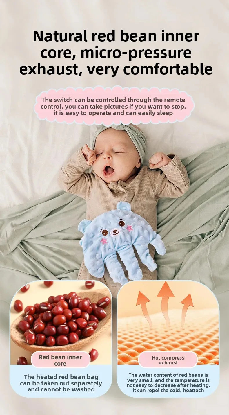 0-3Y Electric Baby Soothing Palm Hand Automatic Patting Sleep Companion Beater Sleeping Aid Pillow soother Toys for Calming Baby