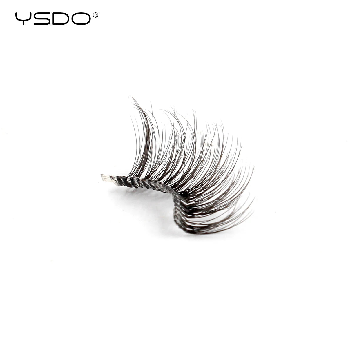 YSDO Fox Eye lashes 3/10 Pairs Lashes 3D Mink Natural Lashes Soft Cat Eye Lashes Extension Fluffy Lashes Makeup Half Eyelashes