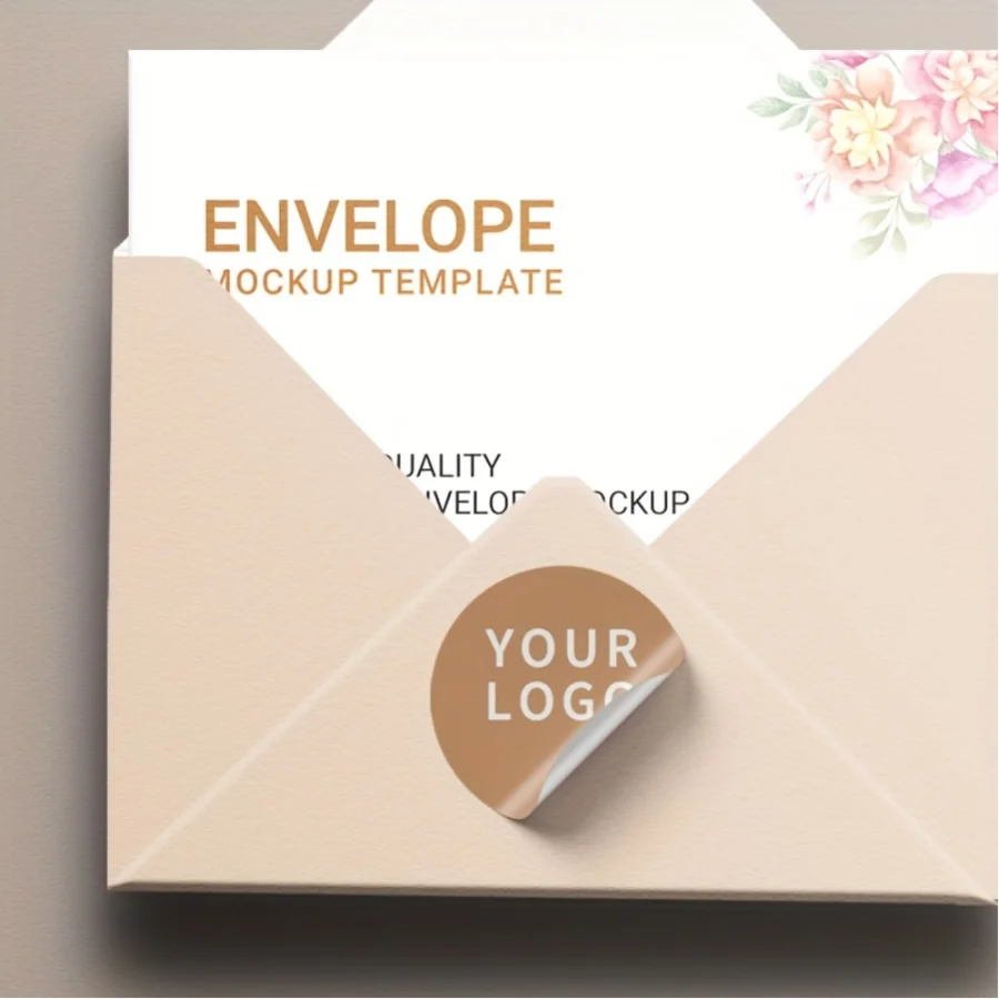 Customizable Photo Stickers with Multicolor Logos - Durable Waterproof Labels for Promotional Events & Corporate Gifts