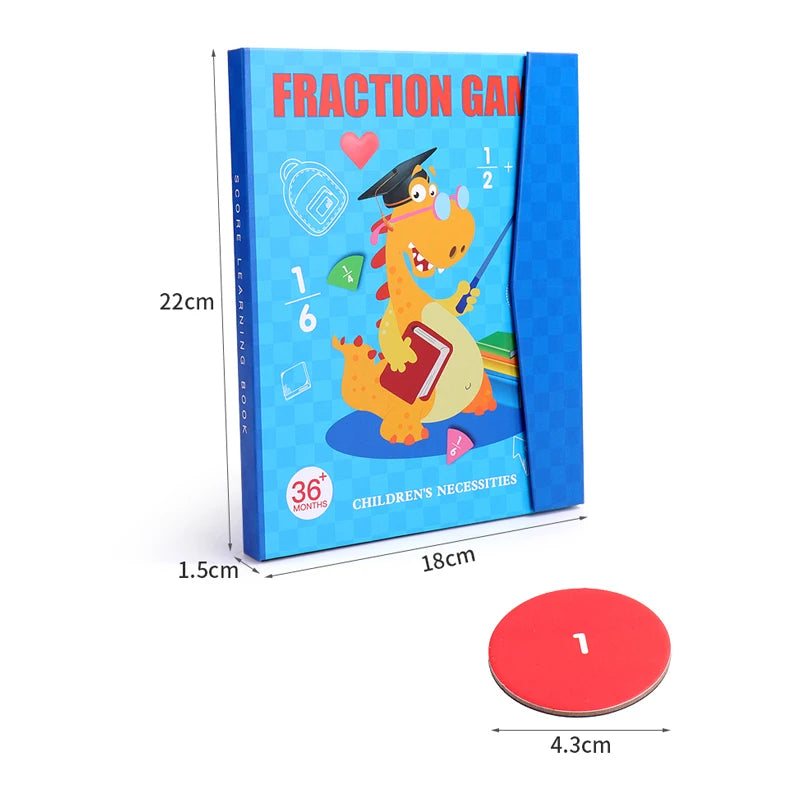 Wooden Jigsaw Magnetic Tangram Puzzle Book Educational Toys For Children Baby Kid Portable Montessori Learning Intelligence