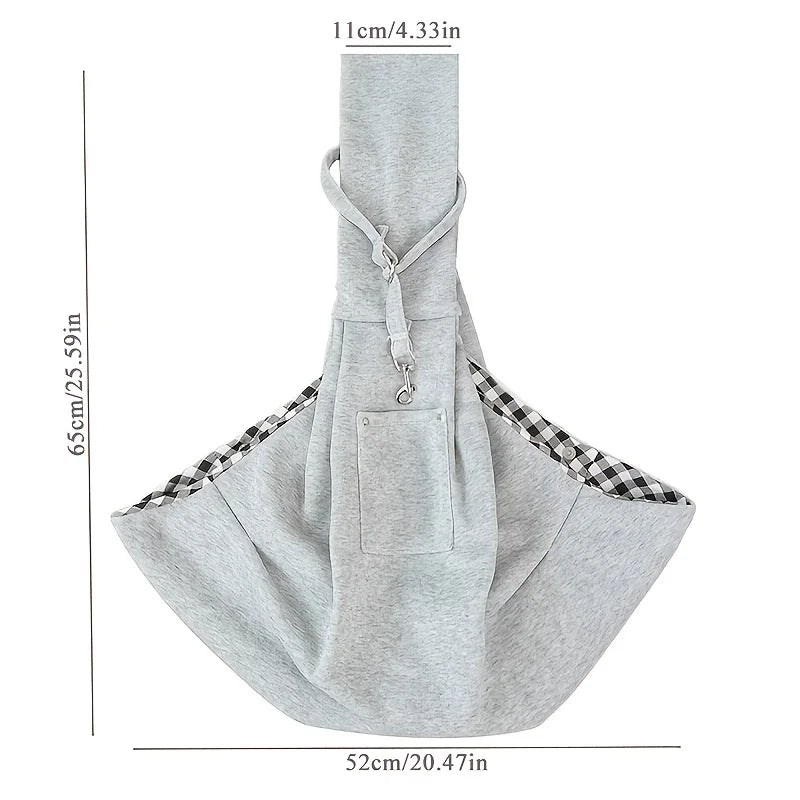 Outdoor Pet Carrier Bag - Adjustable Crossbody Shoulder Strap,Casual Pet Outing | Stylish Pet Bag | Comfortable Pet Transport