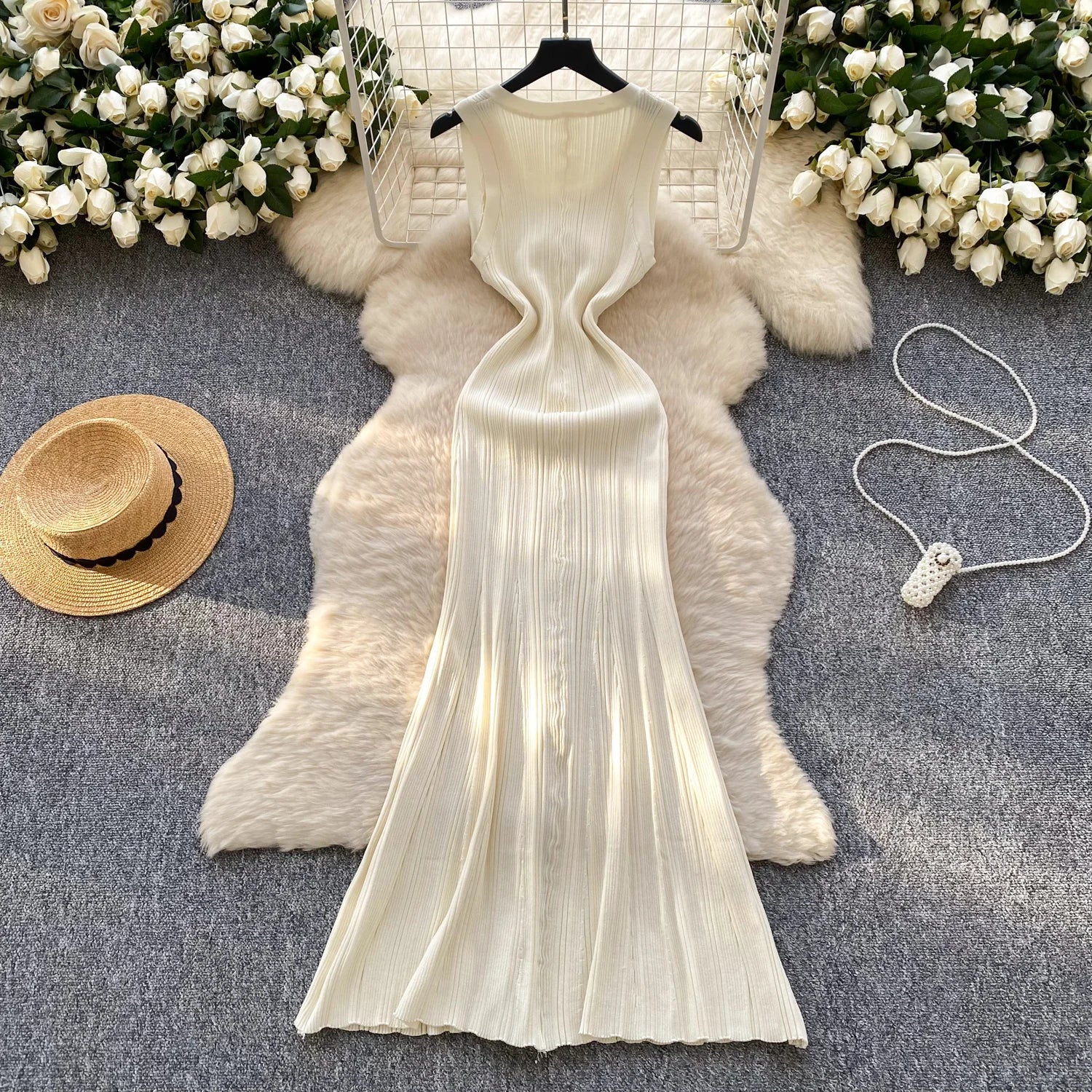 YuooMuoo Brand Fashion Luxury Single-breasted Maxi  Dress Women Sleeveless Wrap Hip Bodycon Summer Dress Elegant Party Vestidos