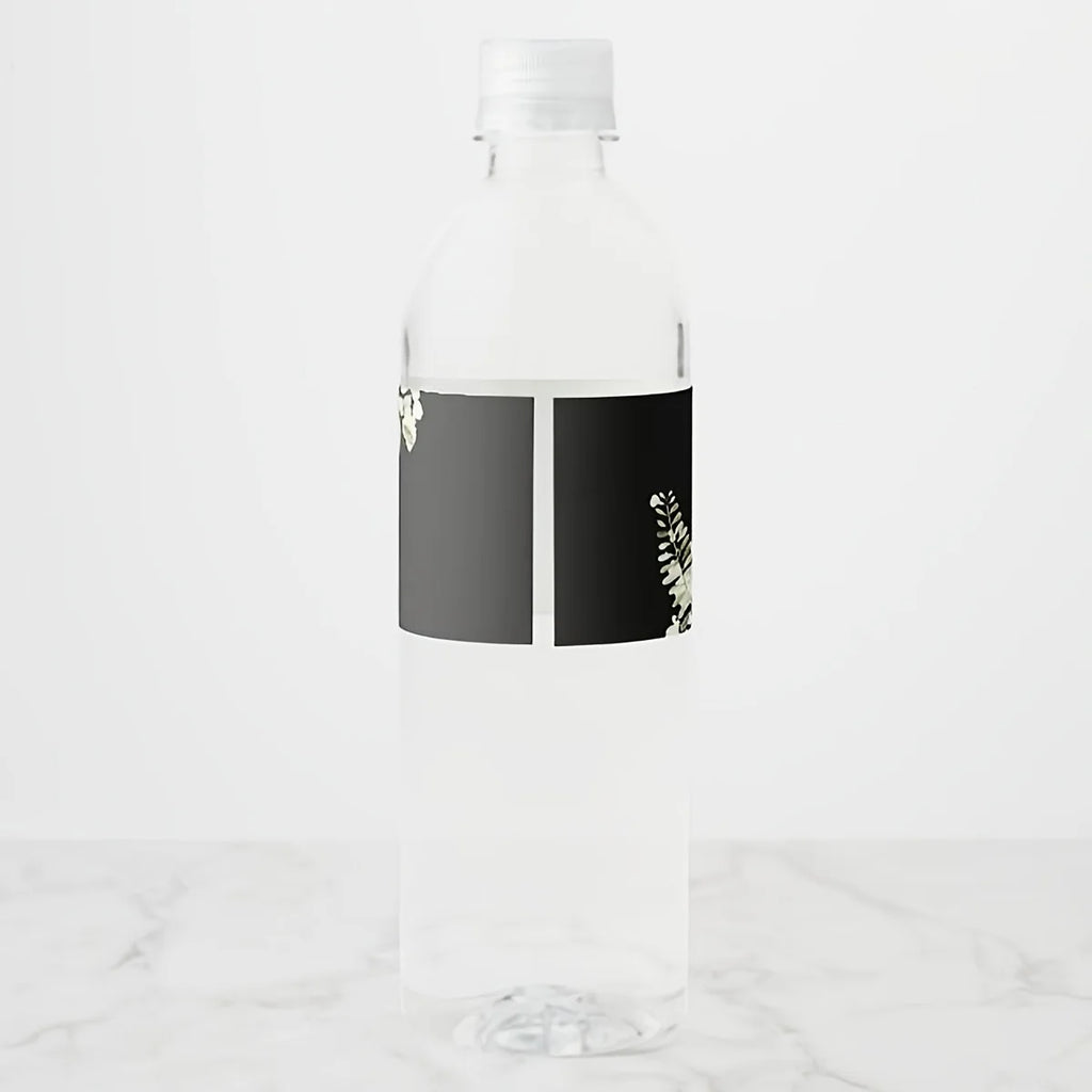 30pcs custom wedding welcome water bottle label can print wedding water bottle stickers, personalized simple wedding stickers DI