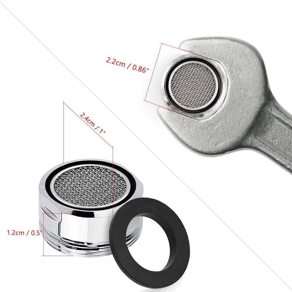 Aerators Water Saving Faucet Tap Nozzle Thread Replaceable Kitchen Faucet Filter Mouth Bathroom Faucet Bubbler Bathroom Parts