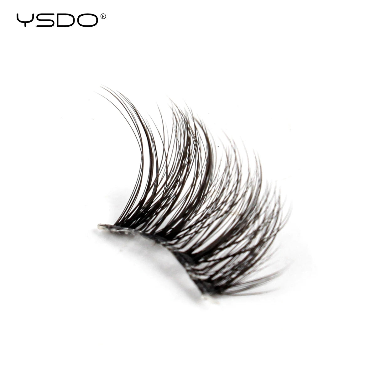 YSDO Fox Eye lashes 3/10 Pairs Lashes 3D Mink Natural Lashes Soft Cat Eye Lashes Extension Fluffy Lashes Makeup Half Eyelashes