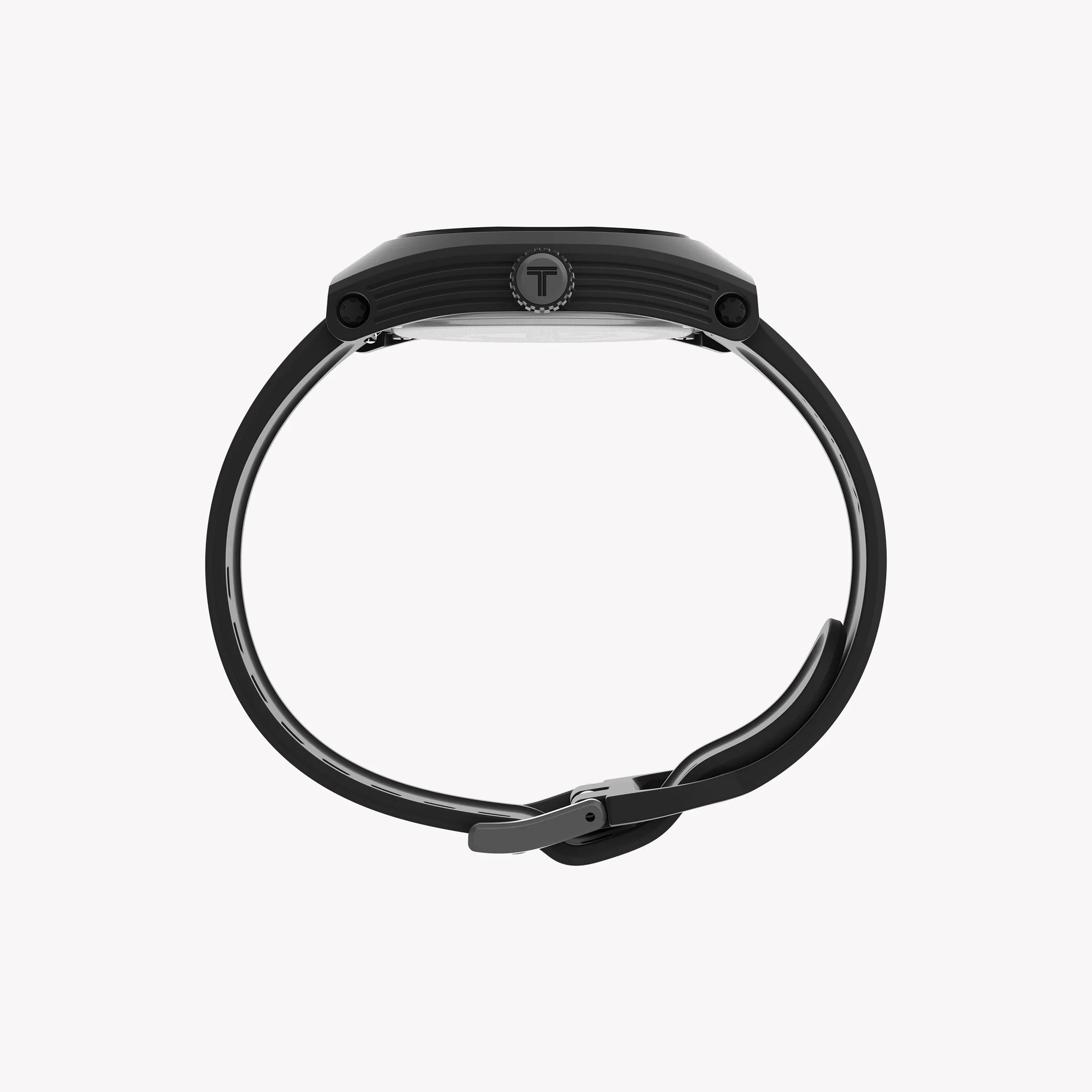 Timex Unisex Eco Ceramic Black Watch, Black Bio-Tpu Strap | Tw2w42100-4