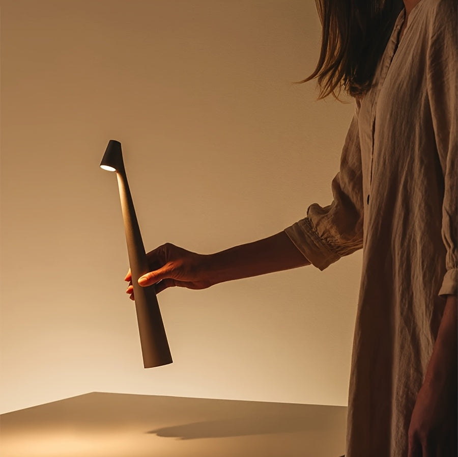 Portable LED Table Lamp, Touch Control LED Table Lamp, Modern Design Table Lamp, Rechargeable LED Table Lamp for Home Decoration.