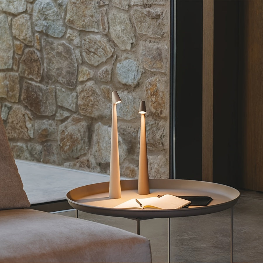 Portable LED Table Lamp, Touch Control LED Table Lamp, Modern Design Table Lamp, Rechargeable LED Table Lamp for Home Decoration.