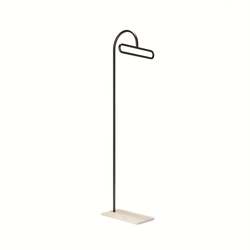Modern Iron Floor Standing Coat Rack with Multiple Hooks – Sleek Minimalist Design for Bedroom, Living Room, or Home Storage – Holds Up to 30 lbs – Perfect for Clothes, Towels, and Accessories, Clothes Hanging Rack